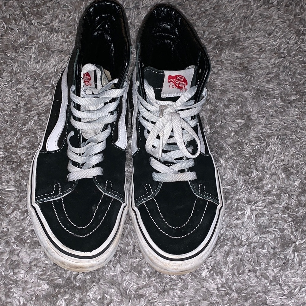 Vans Sk8-Hi Shoes Black size 8 Women